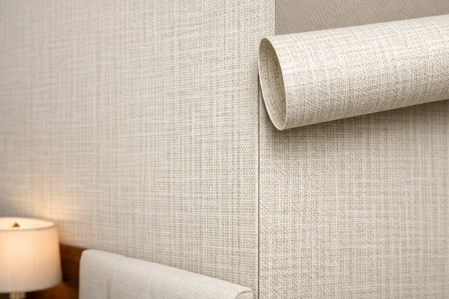 Residential wallpaper installation in Cincinnati OH bedroom