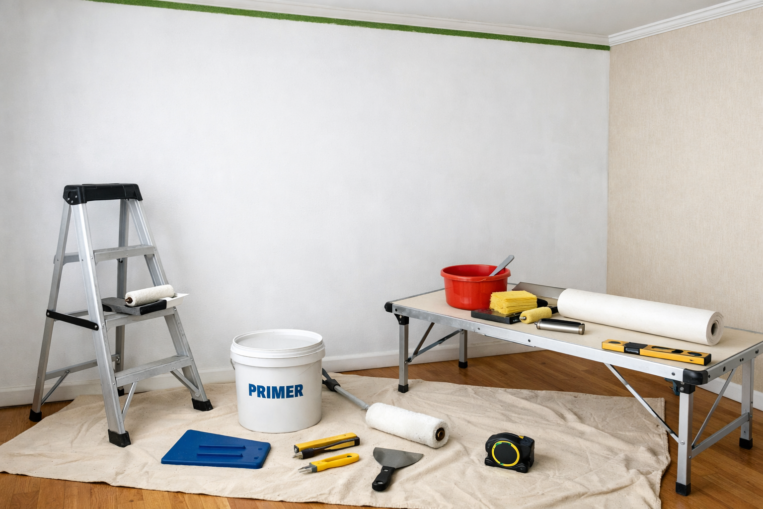 Surface preparation for wallpaper in Cincinnati OH